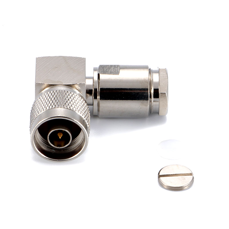 N MALE connector CLAMP for 7D-FB ／SYV-50-7 ／ LSR400 ／RG213