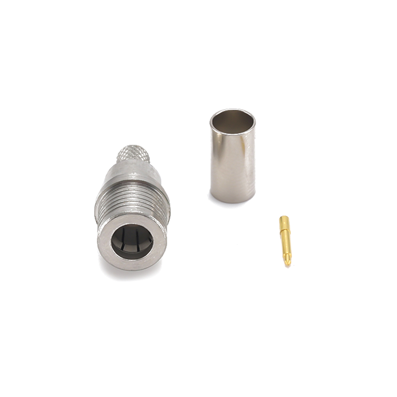 QMA connector CRIMP size for coaxial cable  3D-FB ／RG58 ／ LMR195 ／LMR200