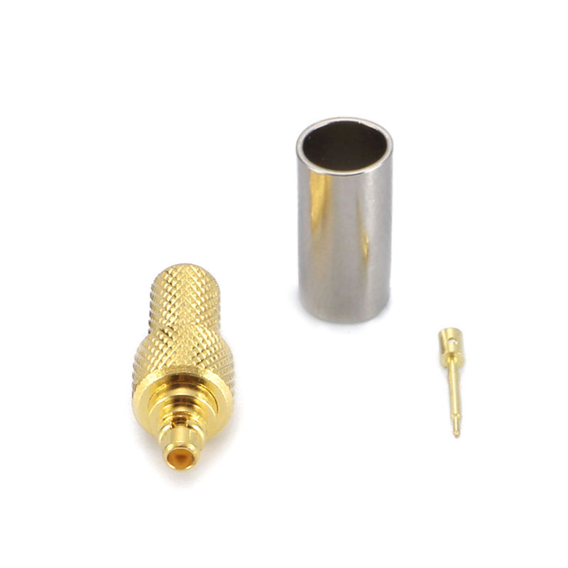 MMCX MALE connector  CRIMP size for coaxial cable  RG316 ／  RG174